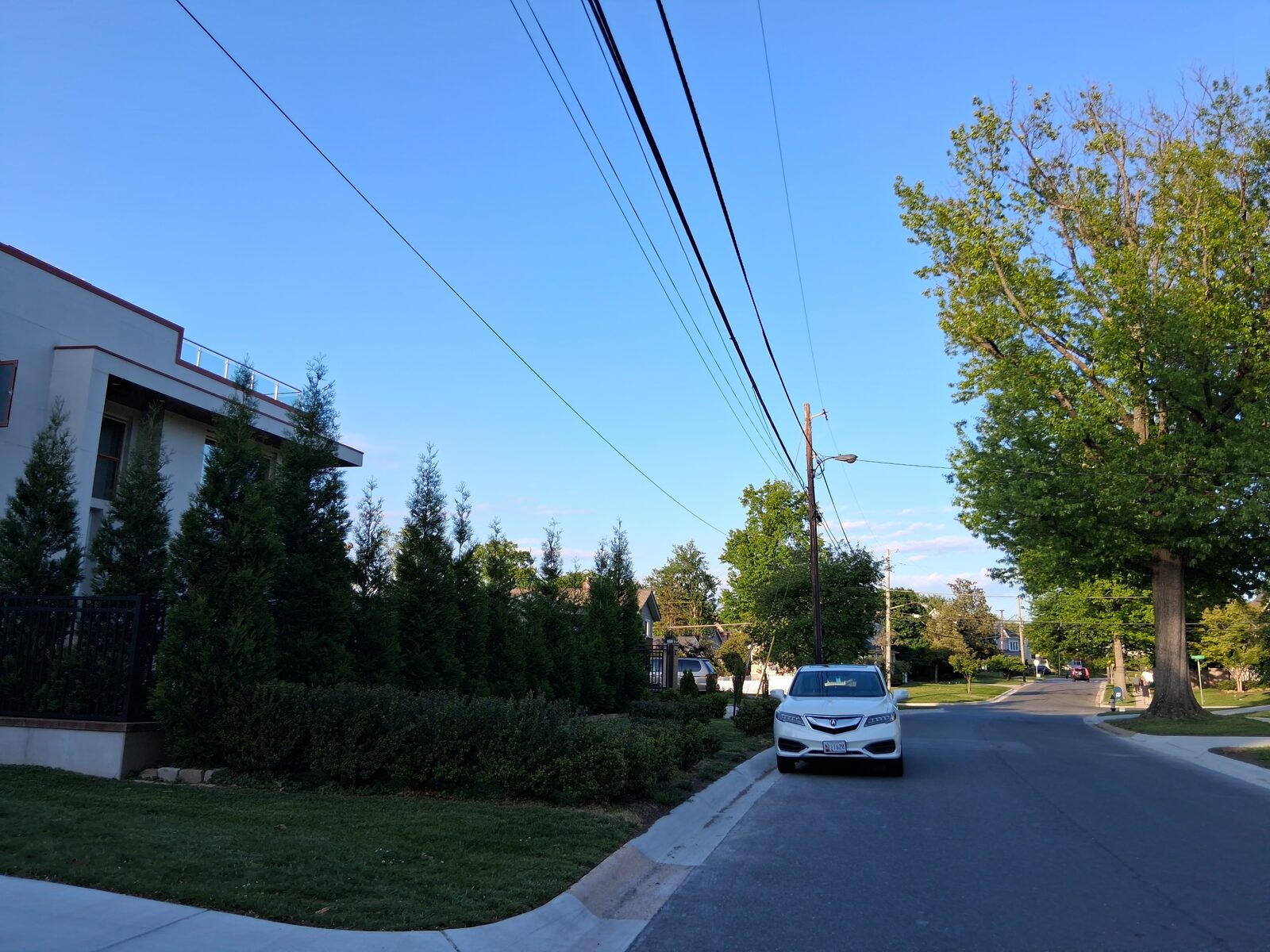 Newer custom home along Lone Oak Drive in Fernwood