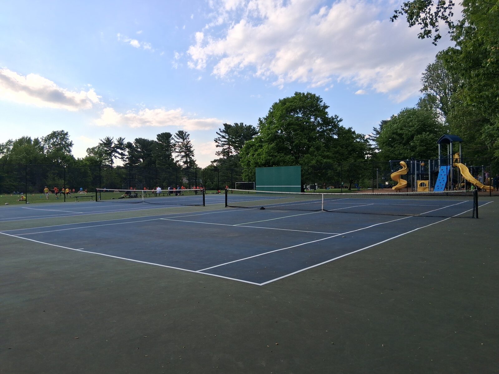 Tennis courts at Fernwood Local Park
