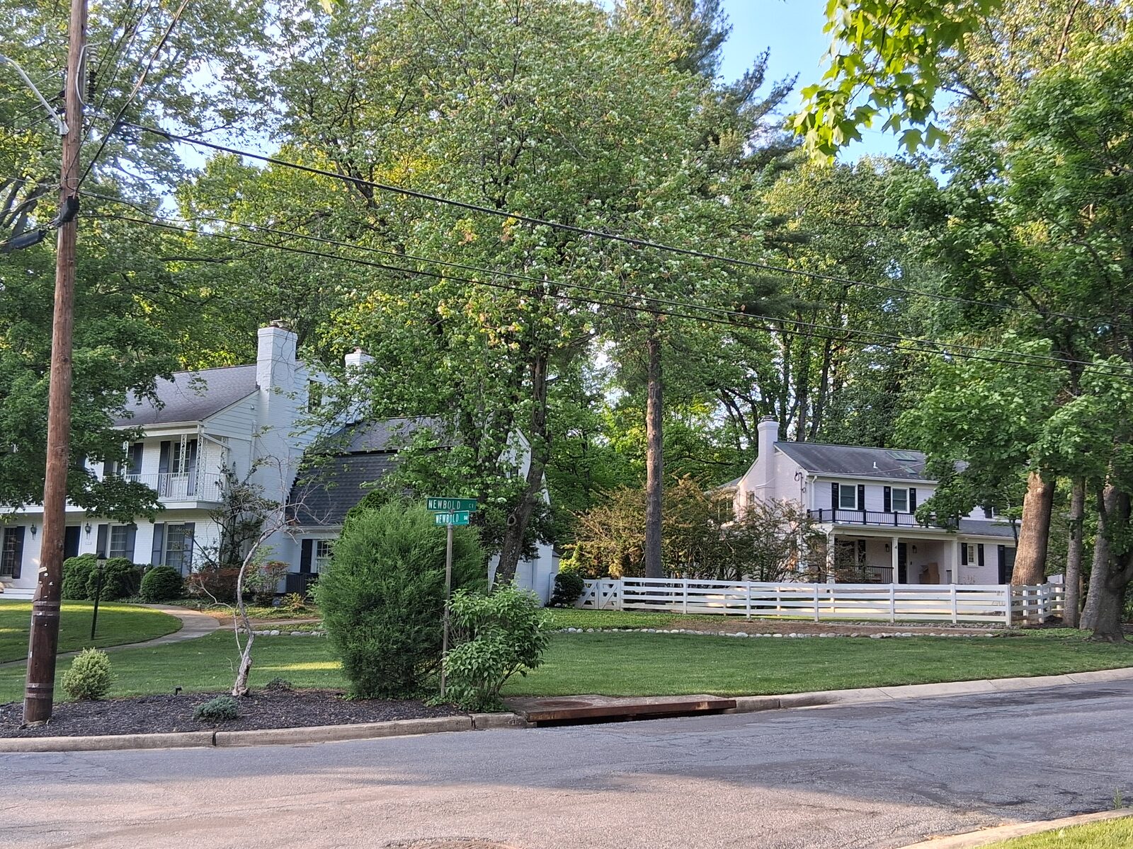 Fernwood home with a white picket fence