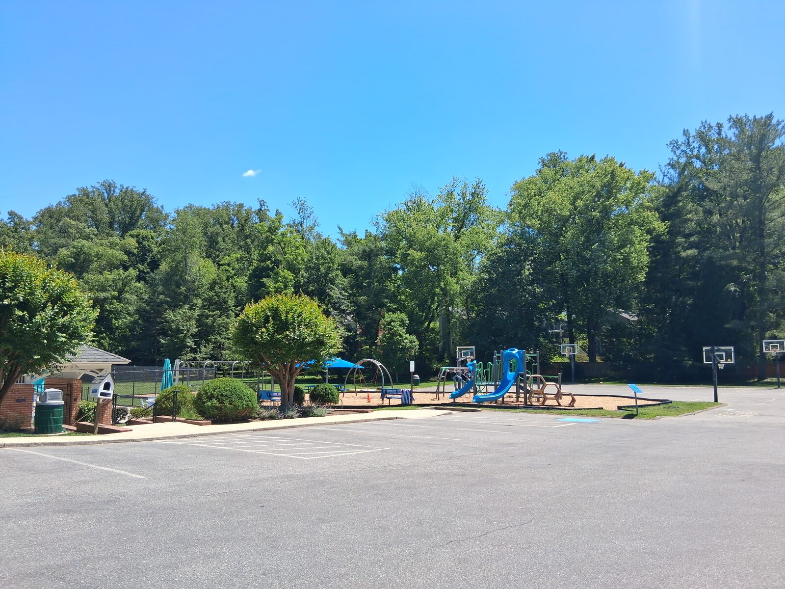 Community playground at the River Falls Swim & Tennis Club in River Falls, Potomac